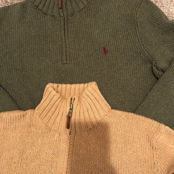 Polo Ralph Lauren half zip sweater men’s medium - Picture 2 of 4